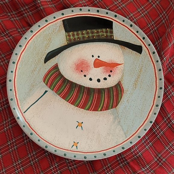 Oneida Frosty Folks Salad/Dessert Plate Box Set of 4 cute - Picture 4 of 9